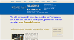 Desktop Screenshot of hofbraumiami.com